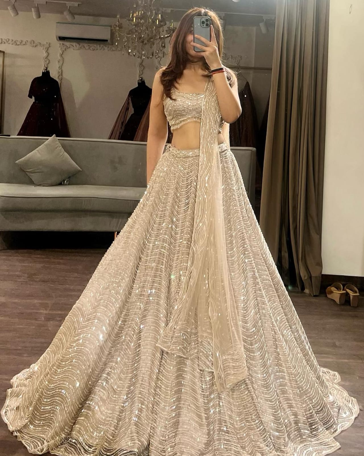 Lehenga : Premiums Heavy Organza Silk