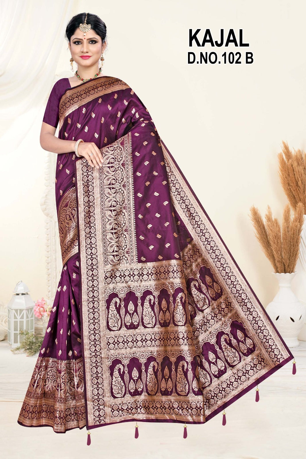 Wholesale Set of 6 Sarees β 50/ 600 Silk Trending Fabric