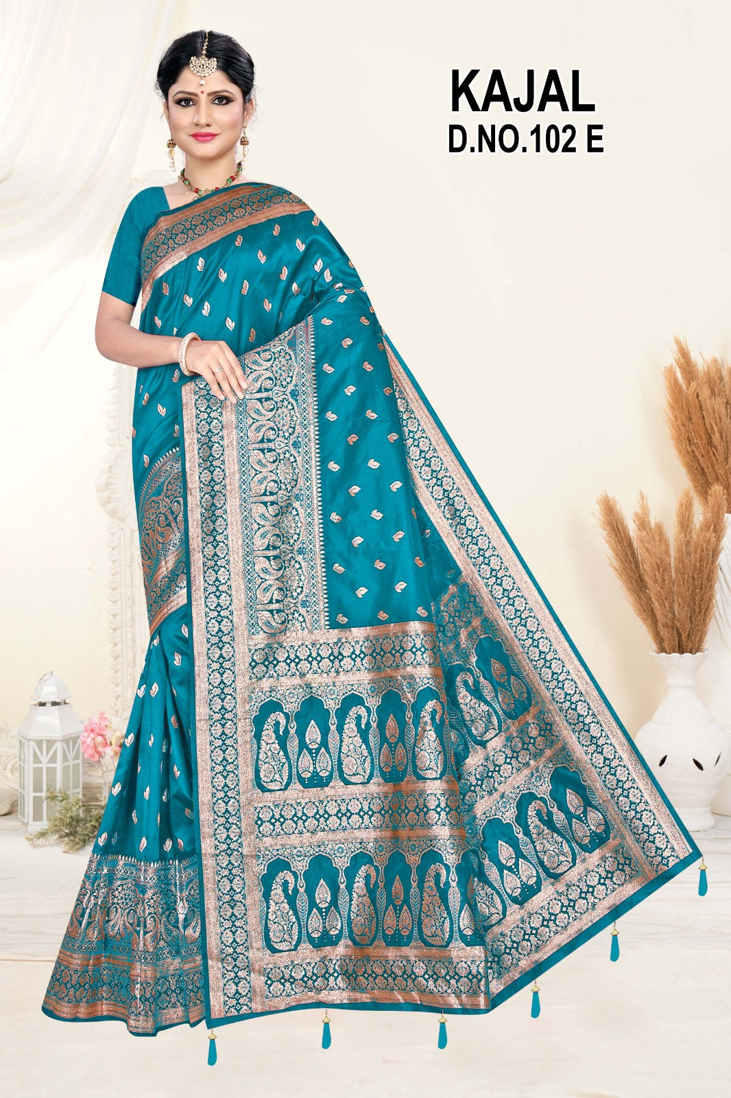 Wholesale Set of 6 Sarees β 50/ 600 Silk Trending Fabric