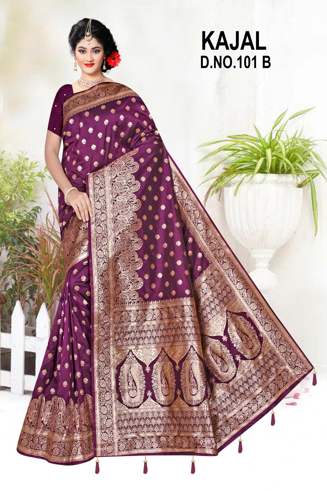 Wholesale Set of 6 Sarees β 50/ 600 Silk Trending Fabric