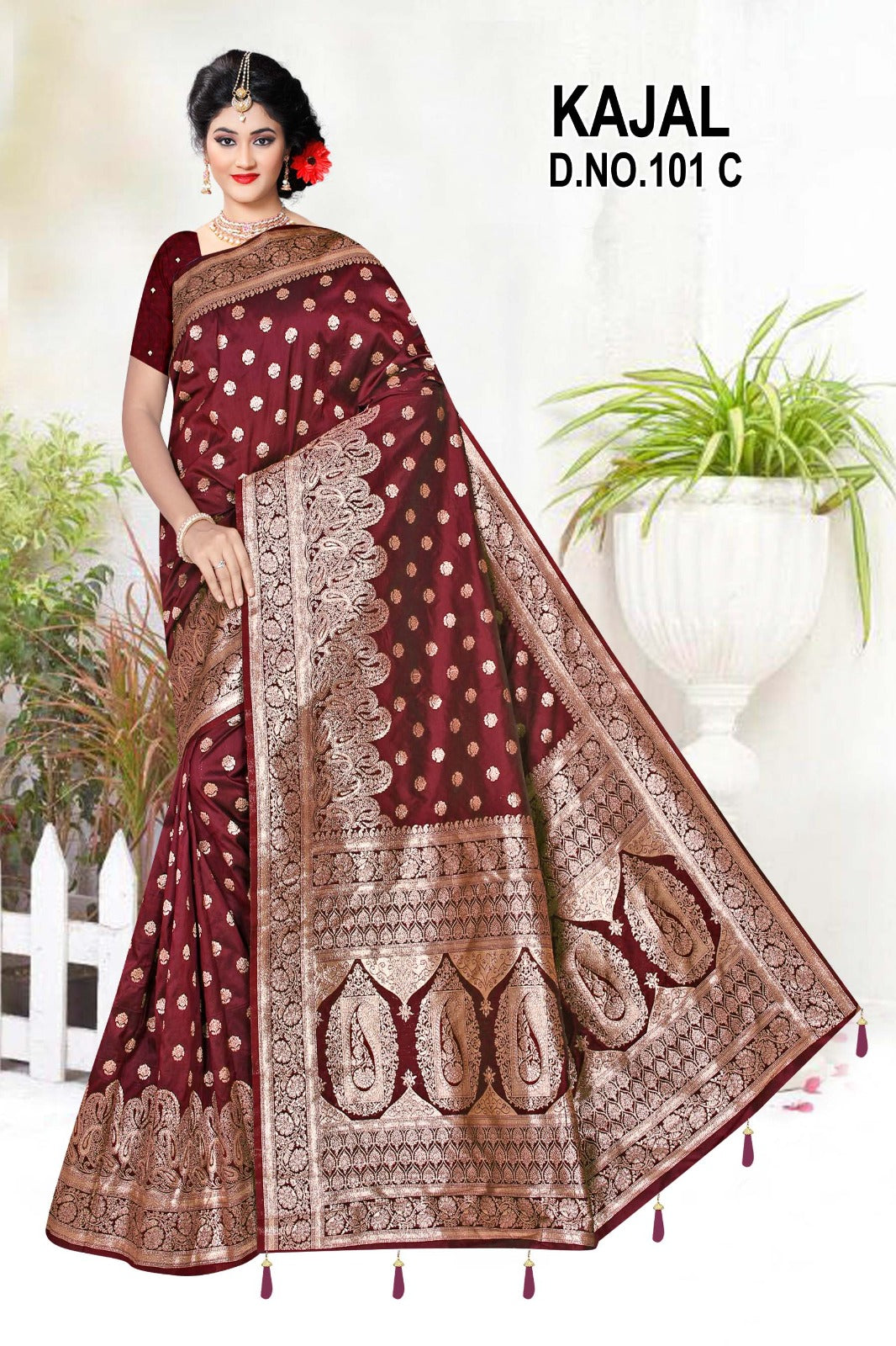 Wholesale Set of 6 Sarees β 50/ 600 Silk Trending Fabric