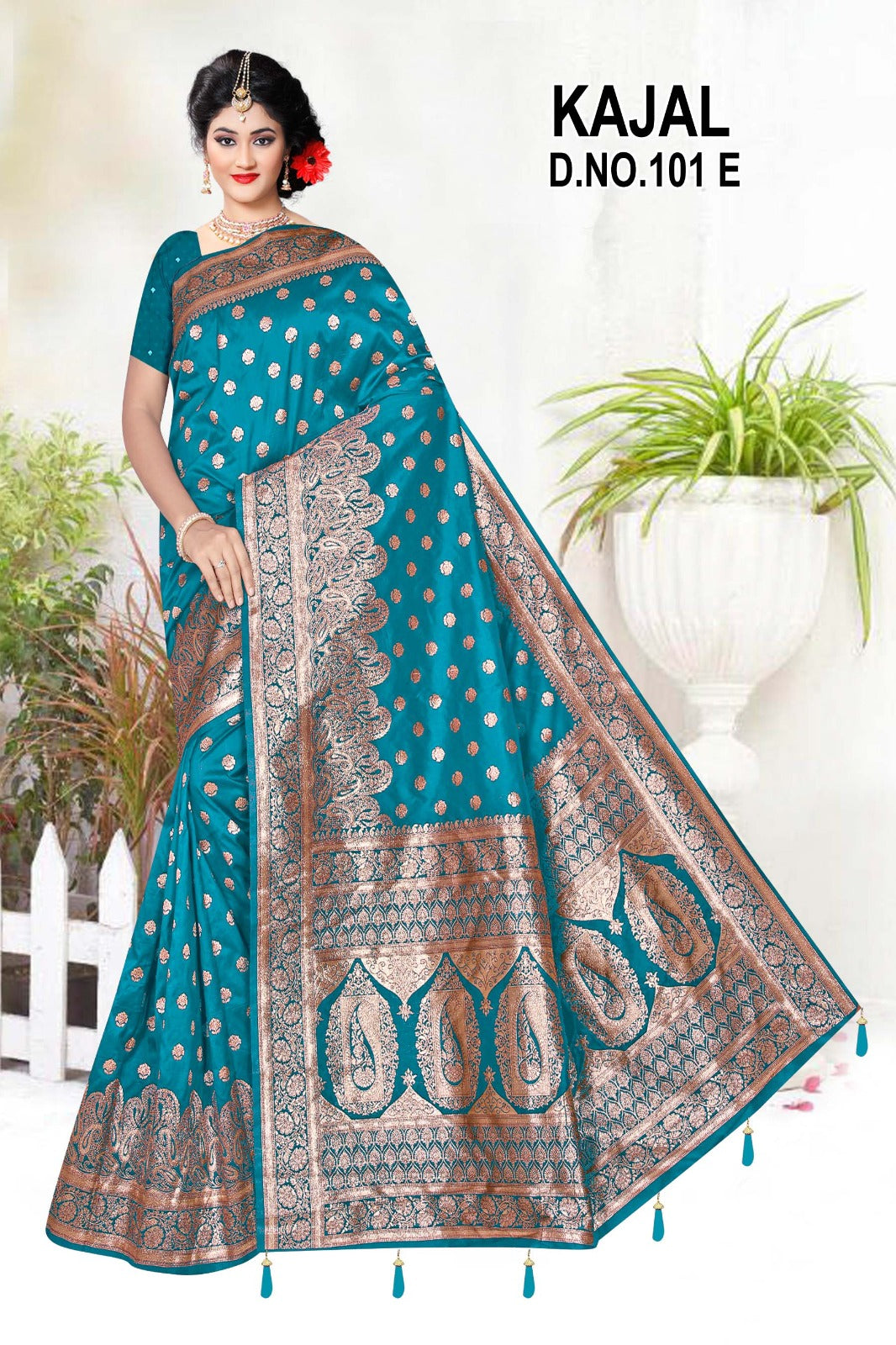 Wholesale Set of 6 Sarees β 50/ 600 Silk Trending Fabric