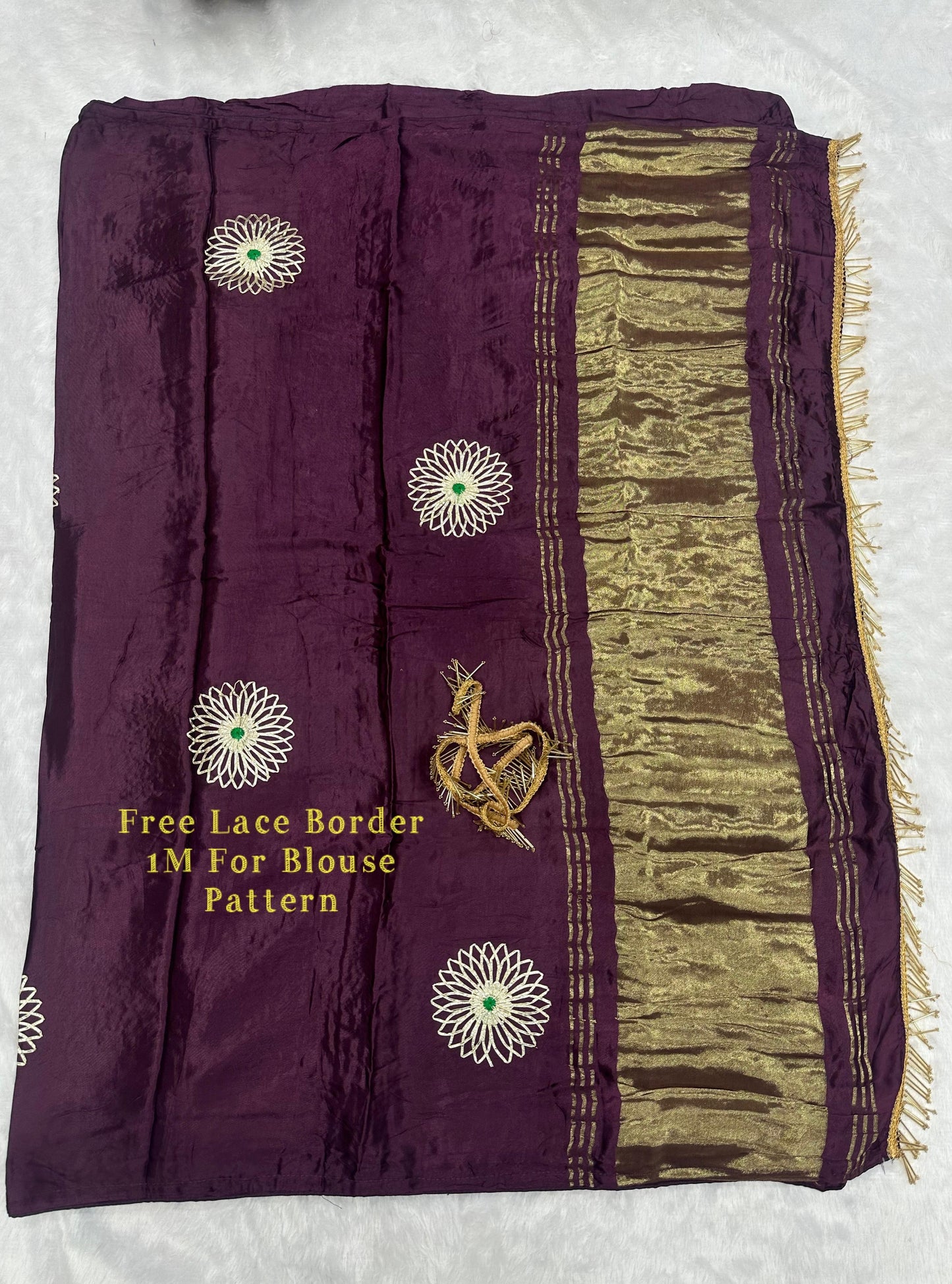 Gaji Silk Jaipuri Pure Saree ❤