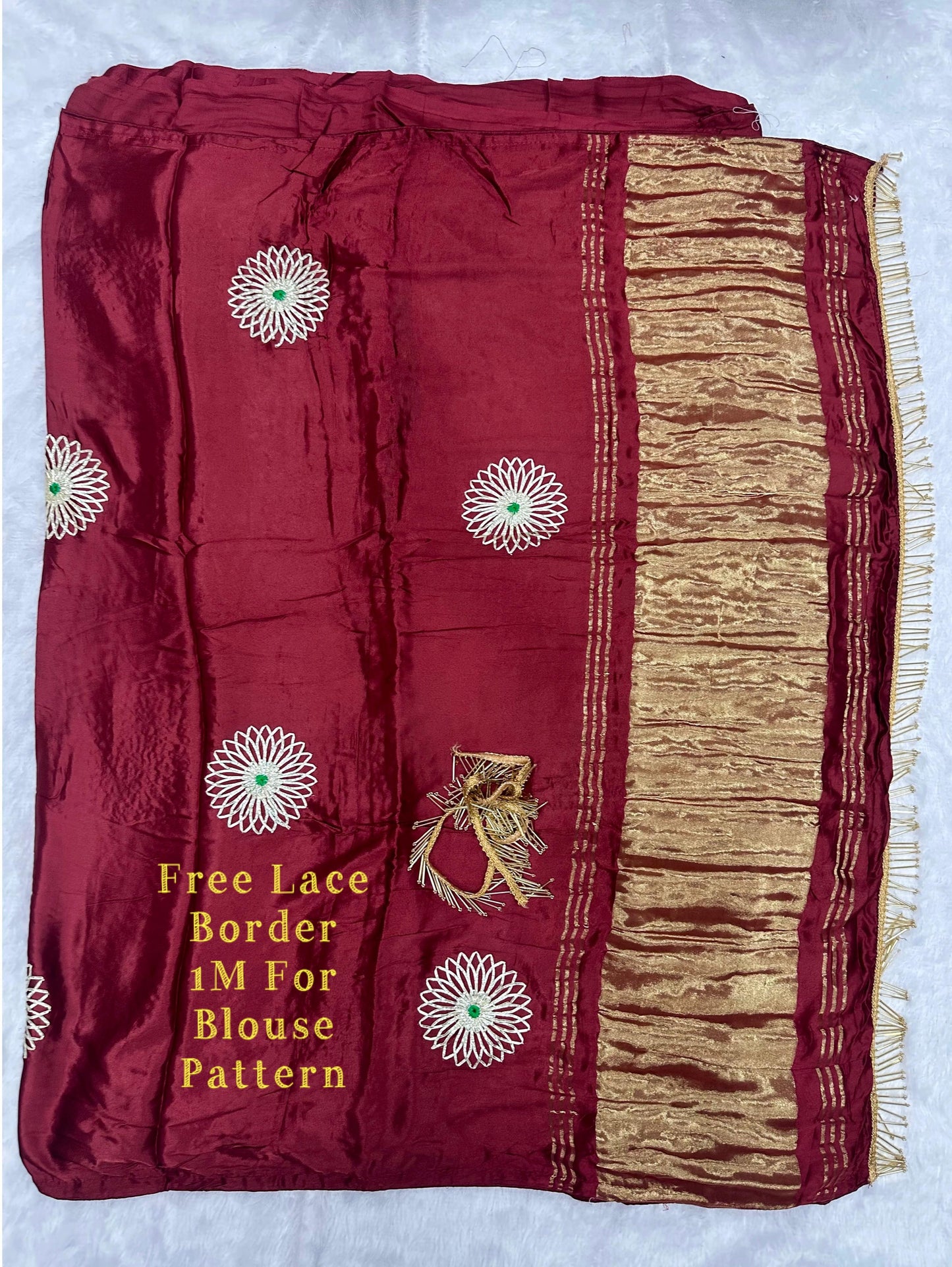 Gaji Silk Jaipuri Pure Saree ❤