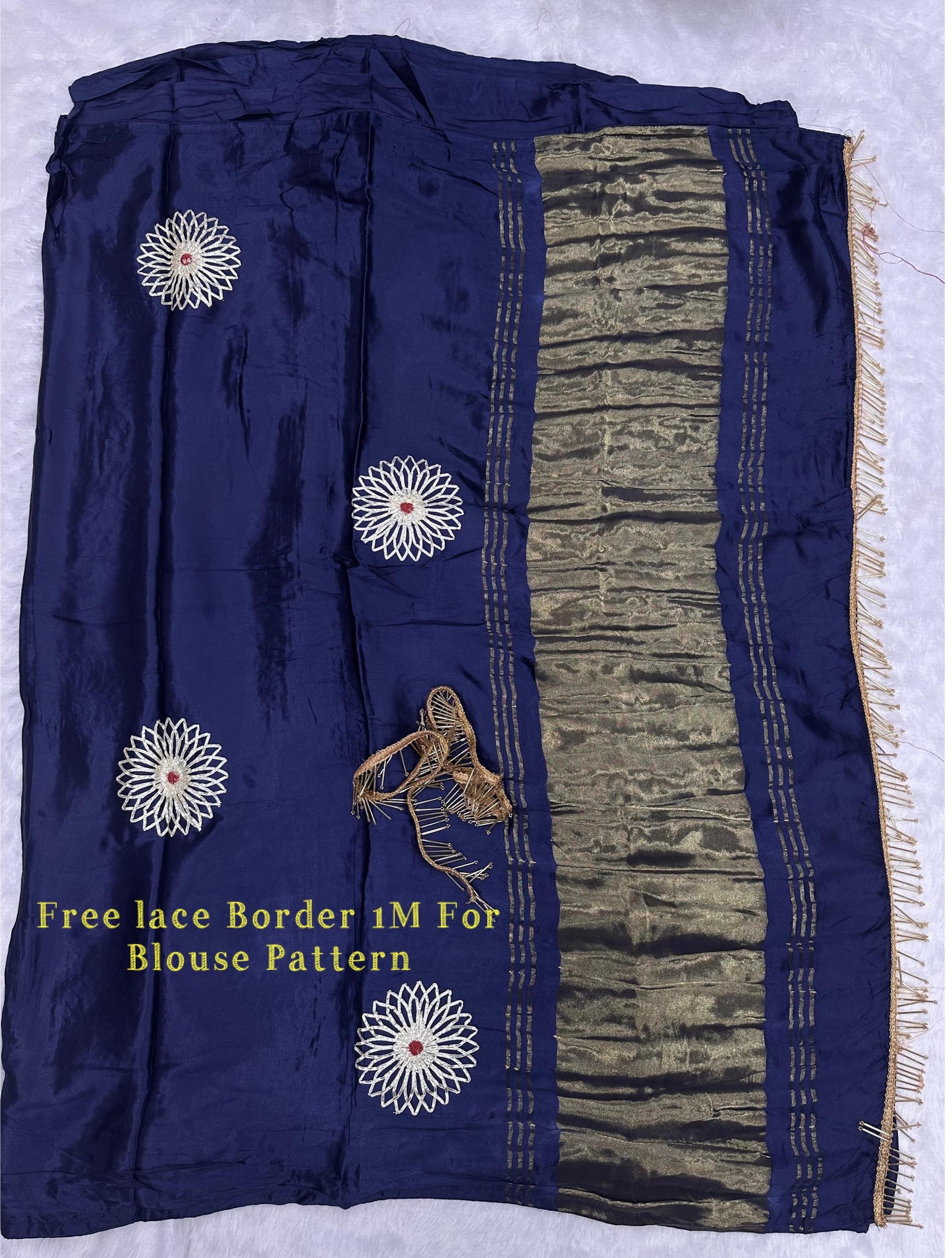 Gaji Silk Jaipuri Pure Saree ❤