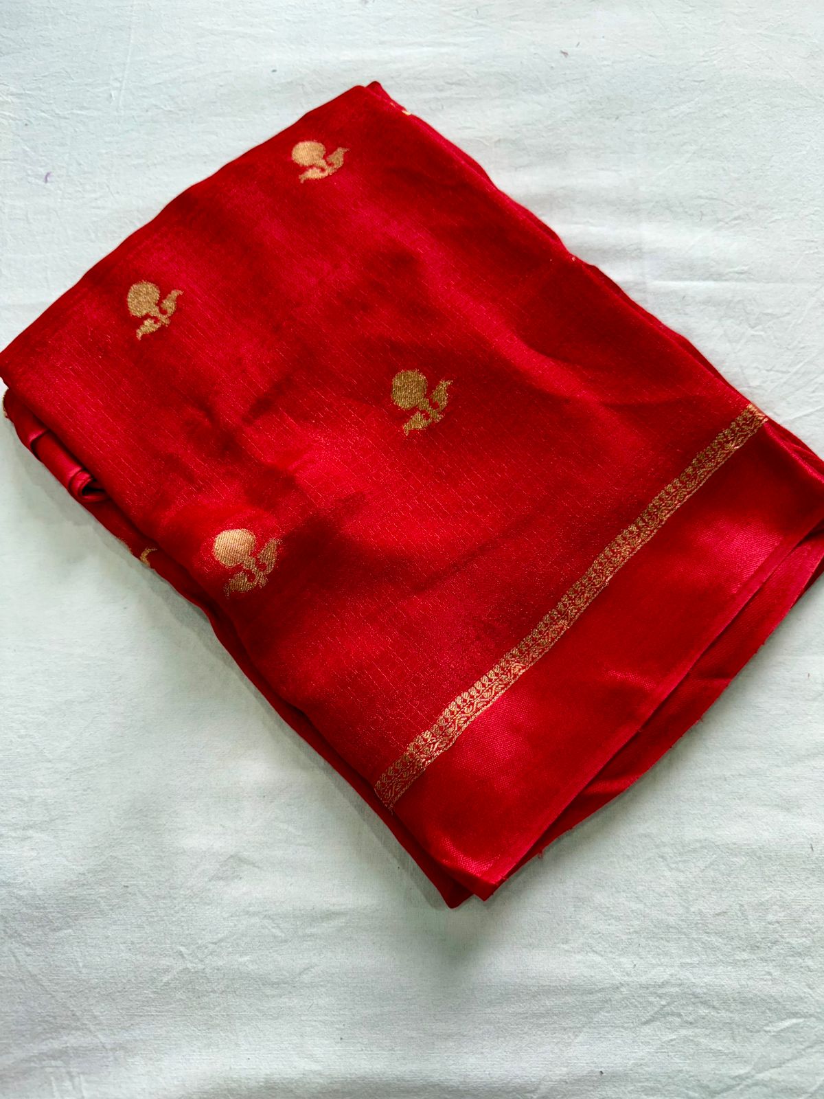 Pure Jute Viscose Saree With Running Blouse
