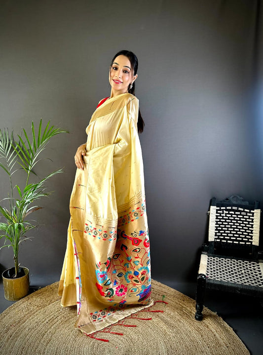 House of ShiVisha Aavishkar Catalogue – Pure Silk Kanchipuram Sarees with Weaving & Jalar Design - House Of ShiVisha