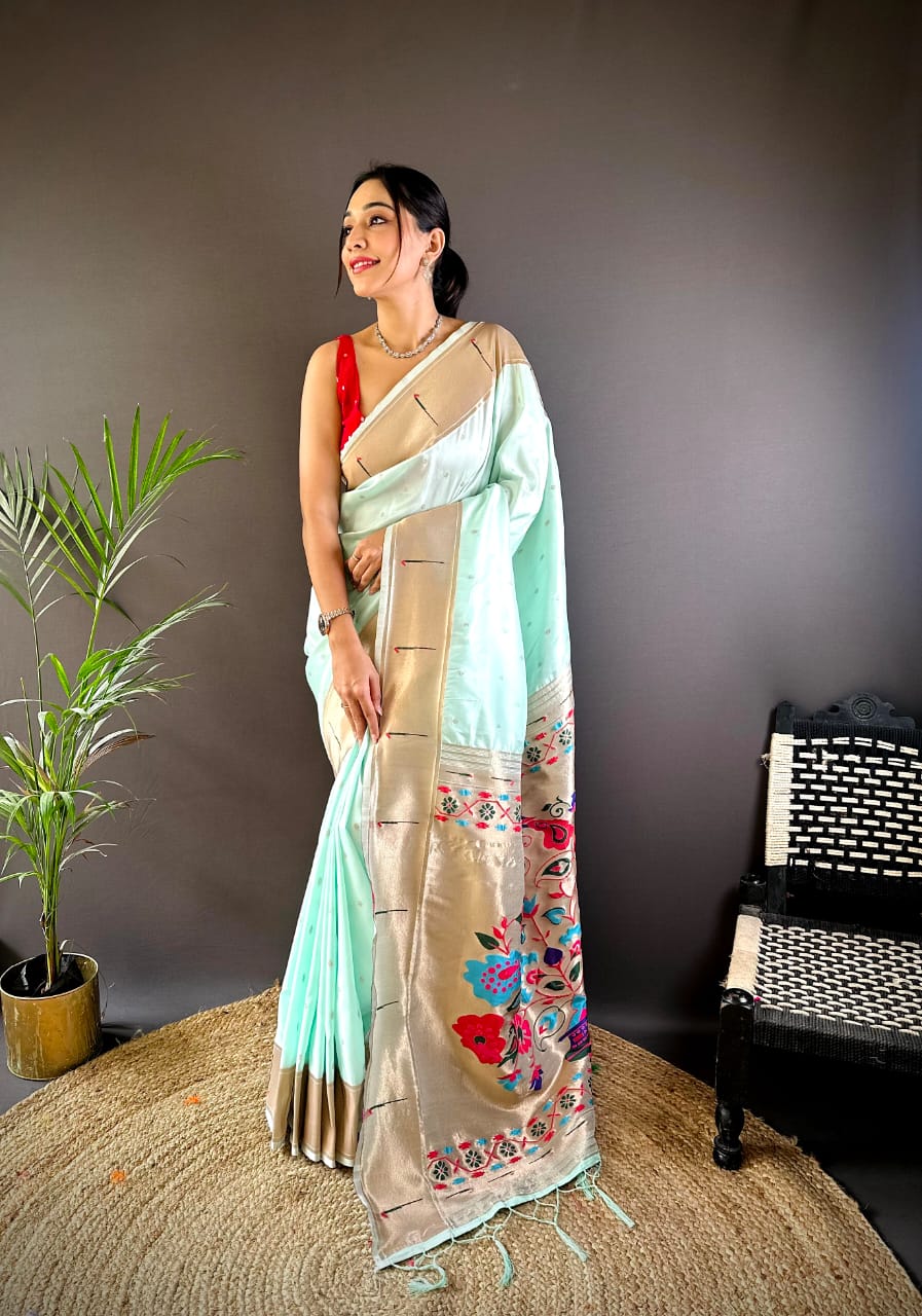 House of ShiVisha Aavishkar Catalogue – Pure Silk Kanchipuram Sarees with Weaving & Jalar Design