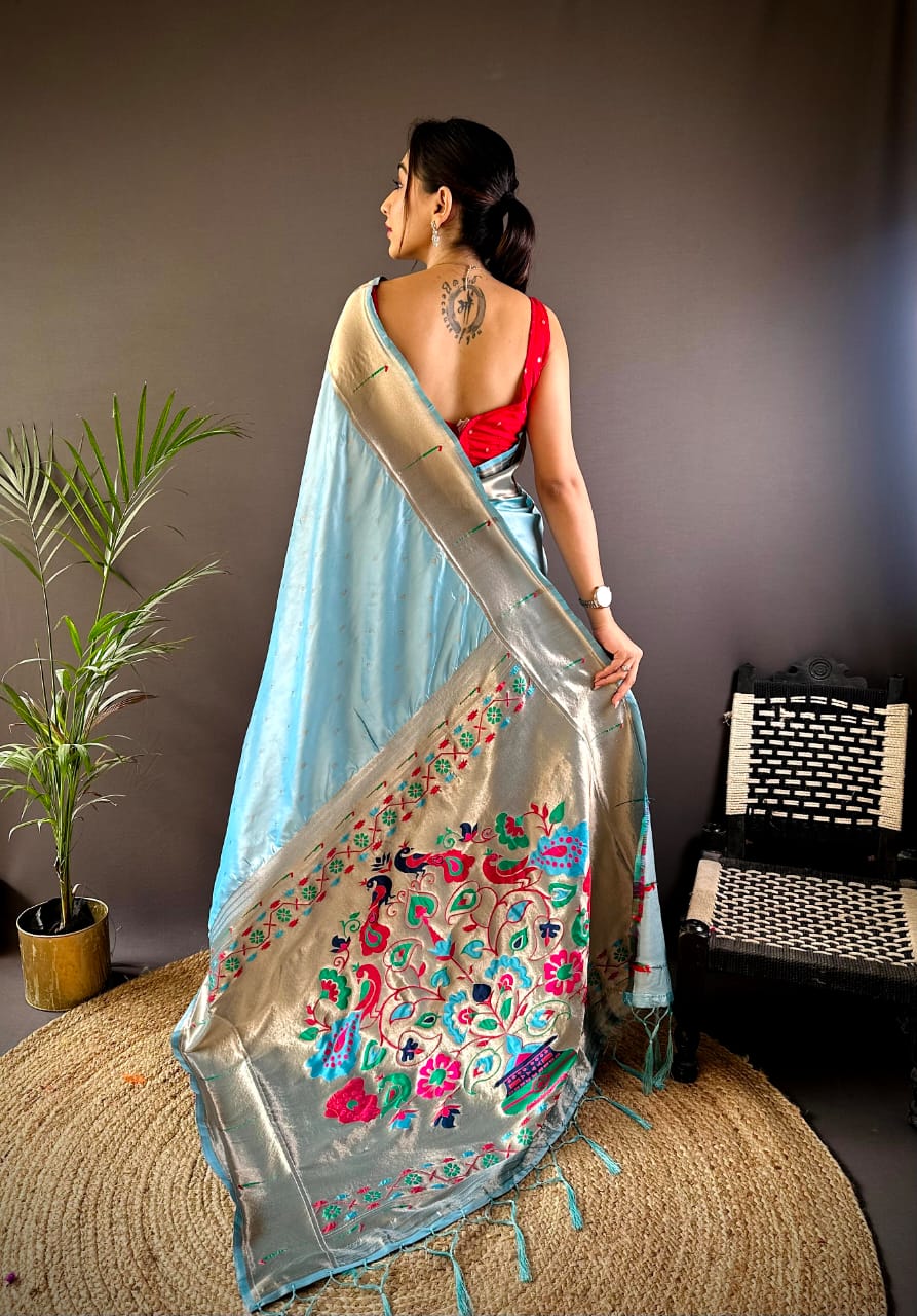 House of ShiVisha Aavishkar Catalogue – Pure Silk Kanchipuram Sarees with Weaving & Jalar Design