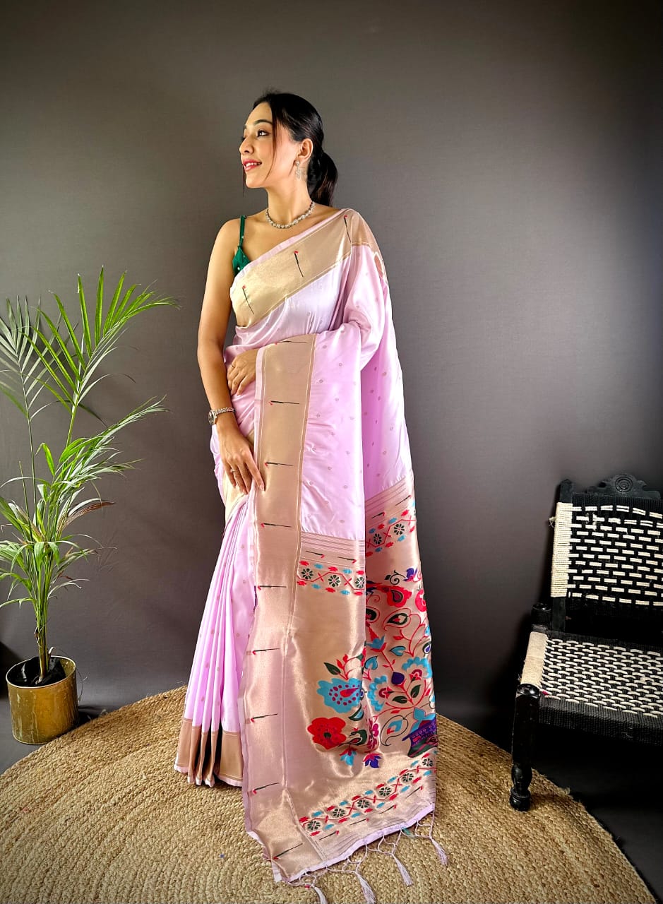 House of ShiVisha Aavishkar Catalogue – Pure Silk Kanchipuram Sarees with Weaving & Jalar Design