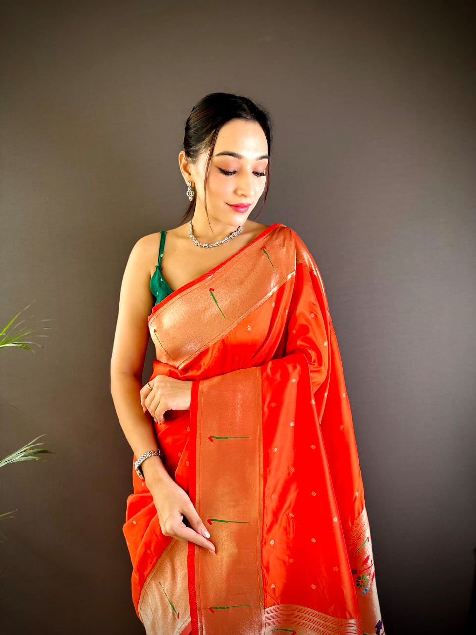 House of ShiVisha Aavishkar Catalogue – Pure Silk Kanchipuram Sarees with Weaving & Jalar Design