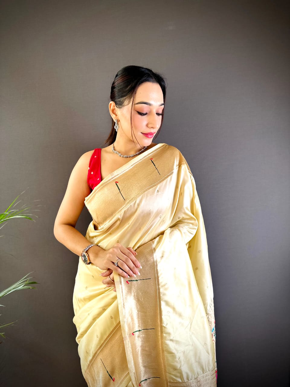 House of ShiVisha Aavishkar Catalogue – Pure Silk Kanchipuram Sarees with Weaving & Jalar Design