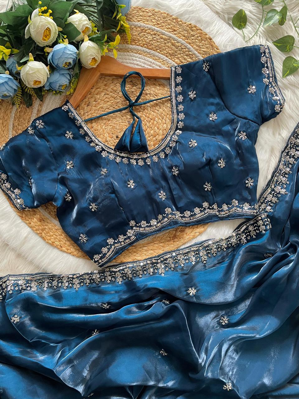 House of ShiVisha Designer Cut Dana C-Pallu Handwork Party Wear Saree β SHAURYA-2 Catalogue