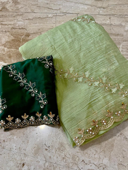 House of ShiVisha Super Hit Designer Party Wear Saree – SRUTI Catalogue - House Of ShiVisha