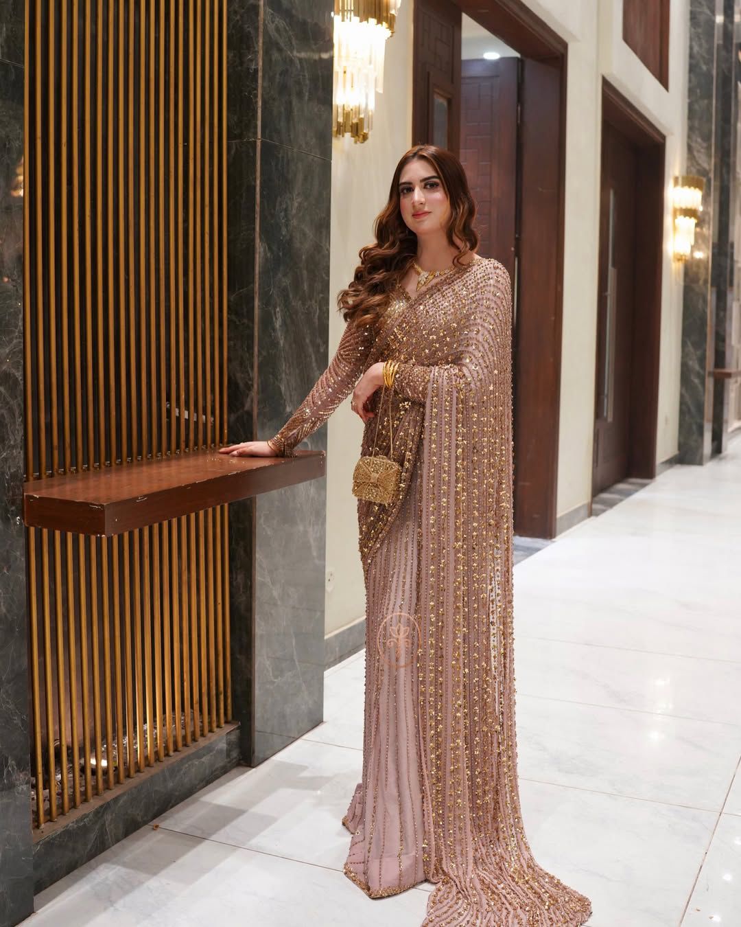 Premium Butterfly Net Embellished With Beautiful Sequins Work Saree