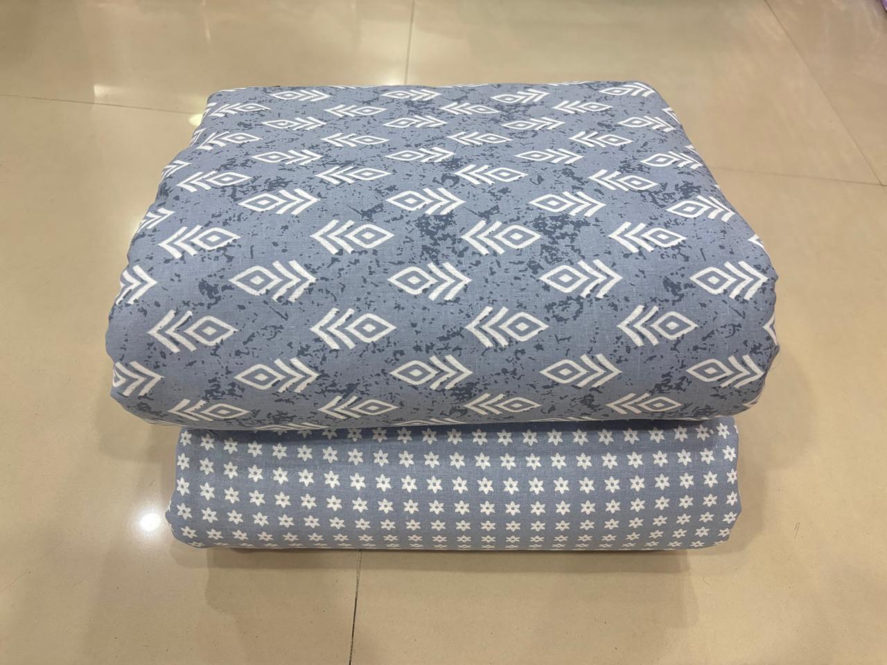Premium Cotton Printed Fabric – 10 Meter Set (Design 01)