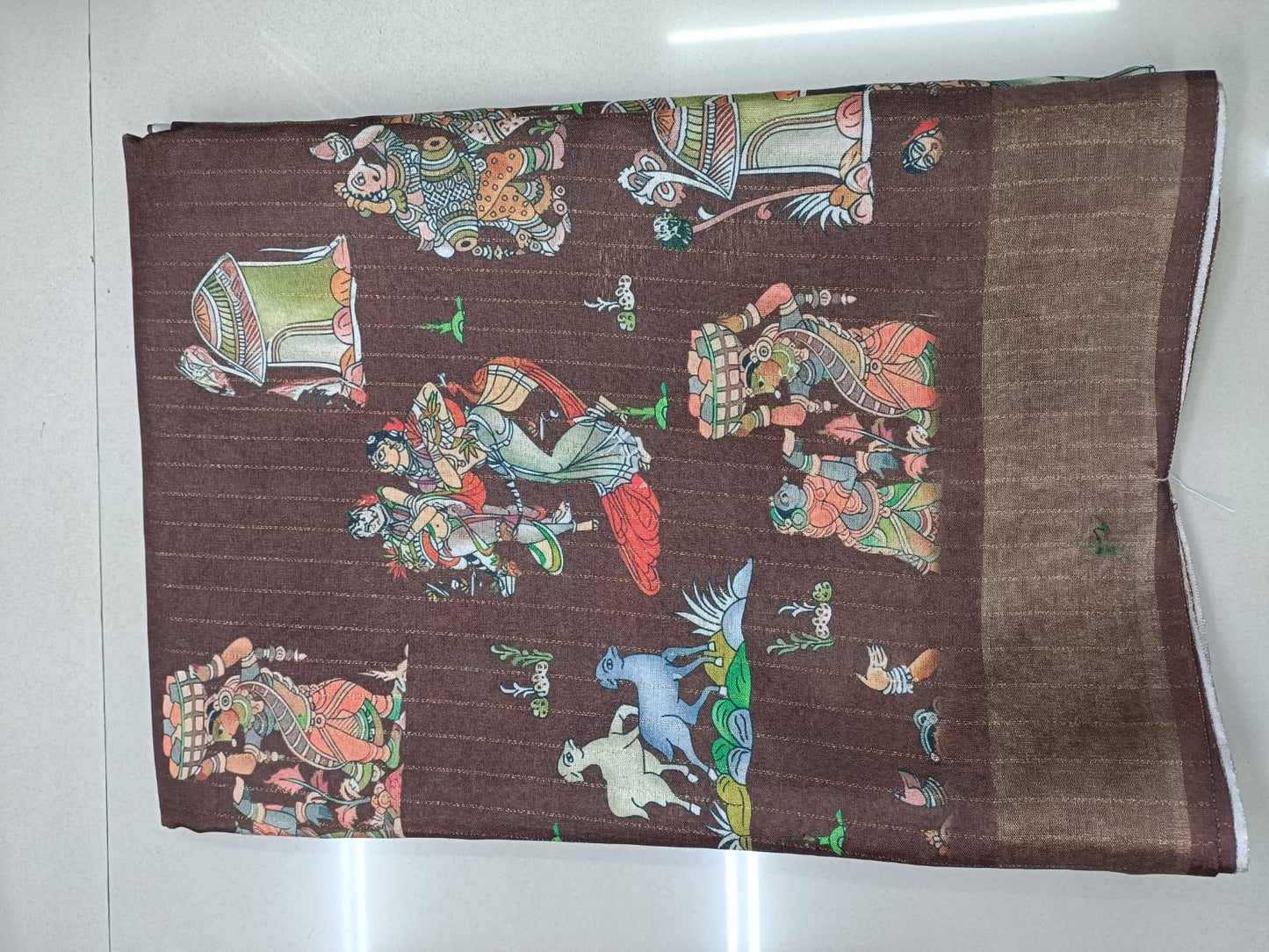 Handloom Recozari Saree - Design 13 | House of ShiVisha - House Of ShiVisha