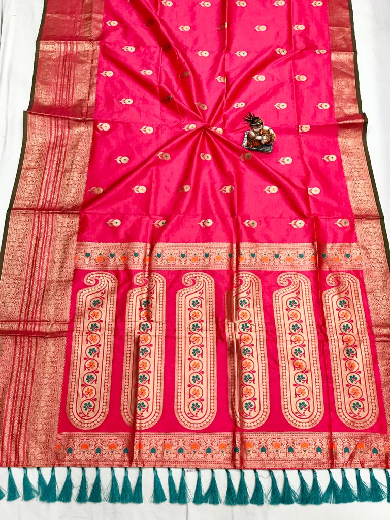 House of ShiVisha Dolly Catalogue β Banarasi Lichi Silk Designer Saree Collection - House Of ShiVisha