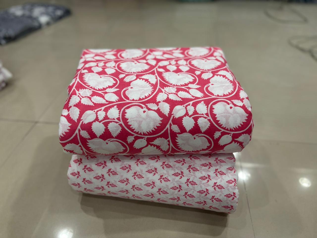Jaipuri Cotton Block Print Fabric – 10 Meter Set (Design 73) - House Of ShiVisha10 meter setbest sellerblock print