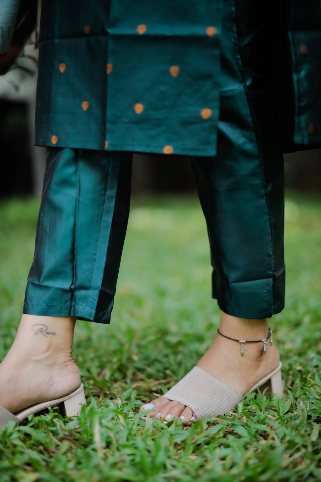 Cerulean Ujjwala Jacquard Kurta Pant Dupatta Set – Elegant Weaving Design with Lace Border Dupatta | House of ShiVisha™ | Graceful Classics Edition | SKU: Cerulean-Ujjwala-Suit