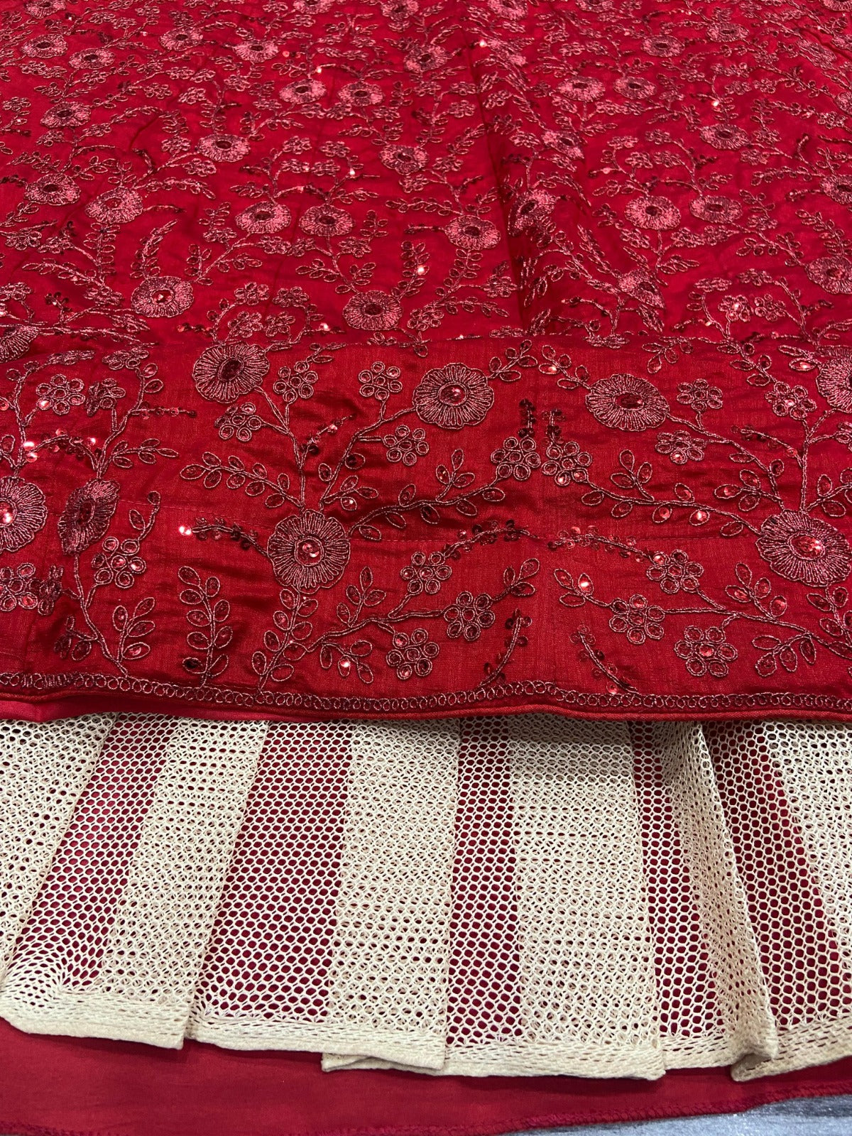 HC-997 Vichitra Silk Embroidered Lehenga Set – Heavy Sequin, Coding & Double Inner Cancan | House of ShiVisha™ | Royal Heritage Collection