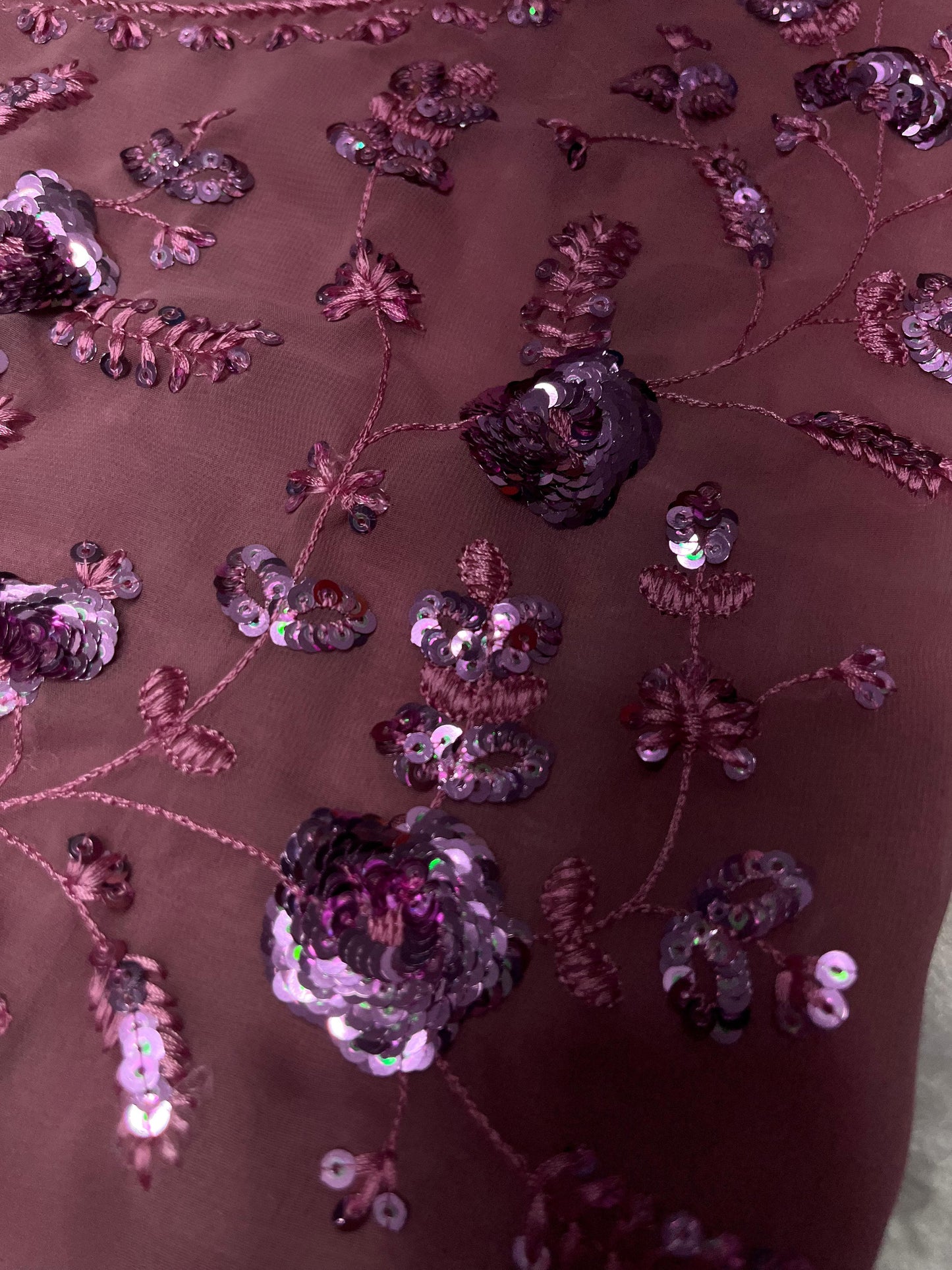 HOS SCnx 1103 Georgette Saree with Sequins Embroidery