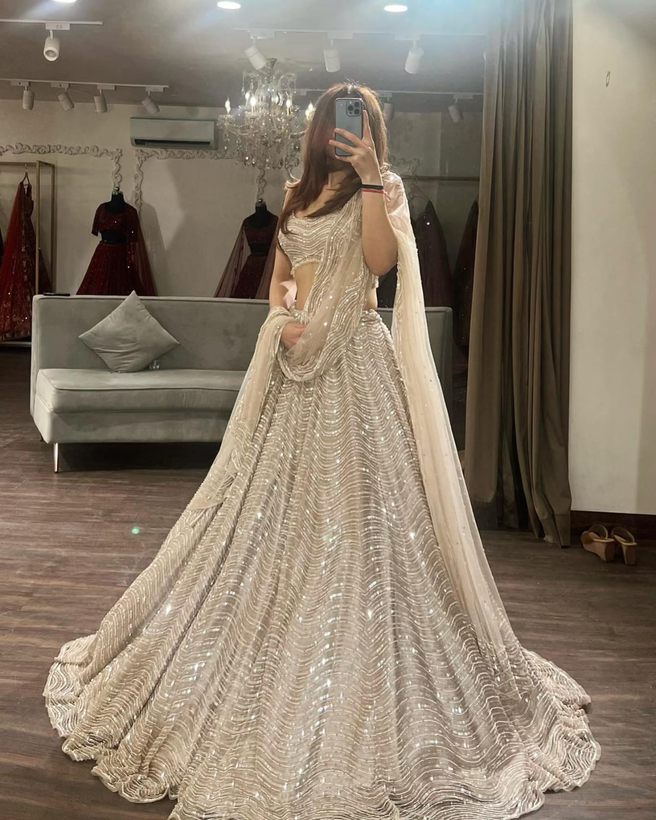 Lehenga : Premiums Heavy Organza Silk