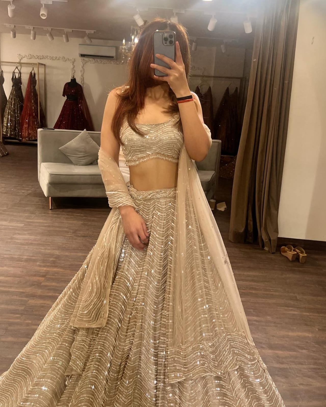 Lehenga : Premiums Heavy Organza Silk