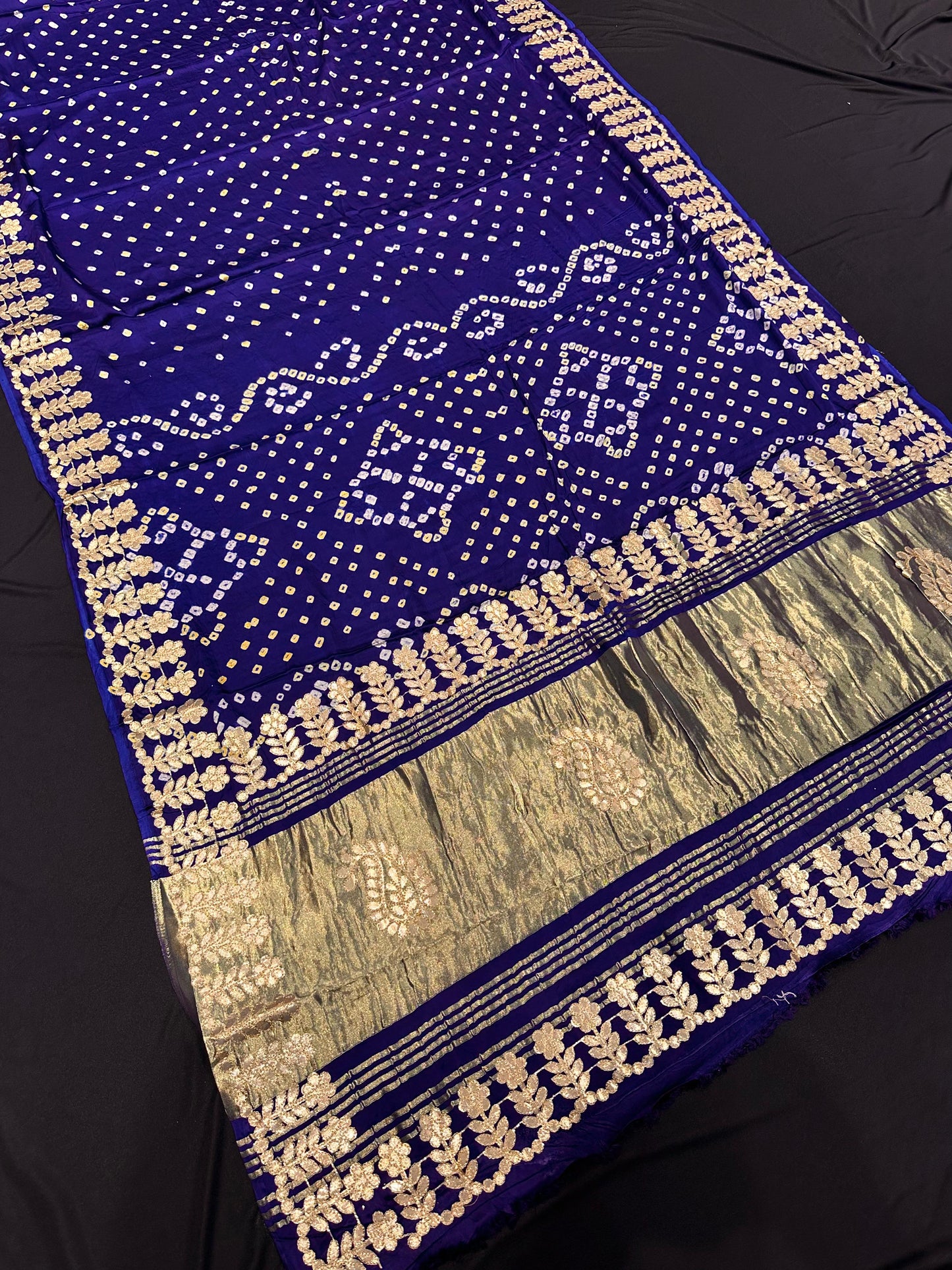 Gaji Silk Original Bandhani Saree ❤