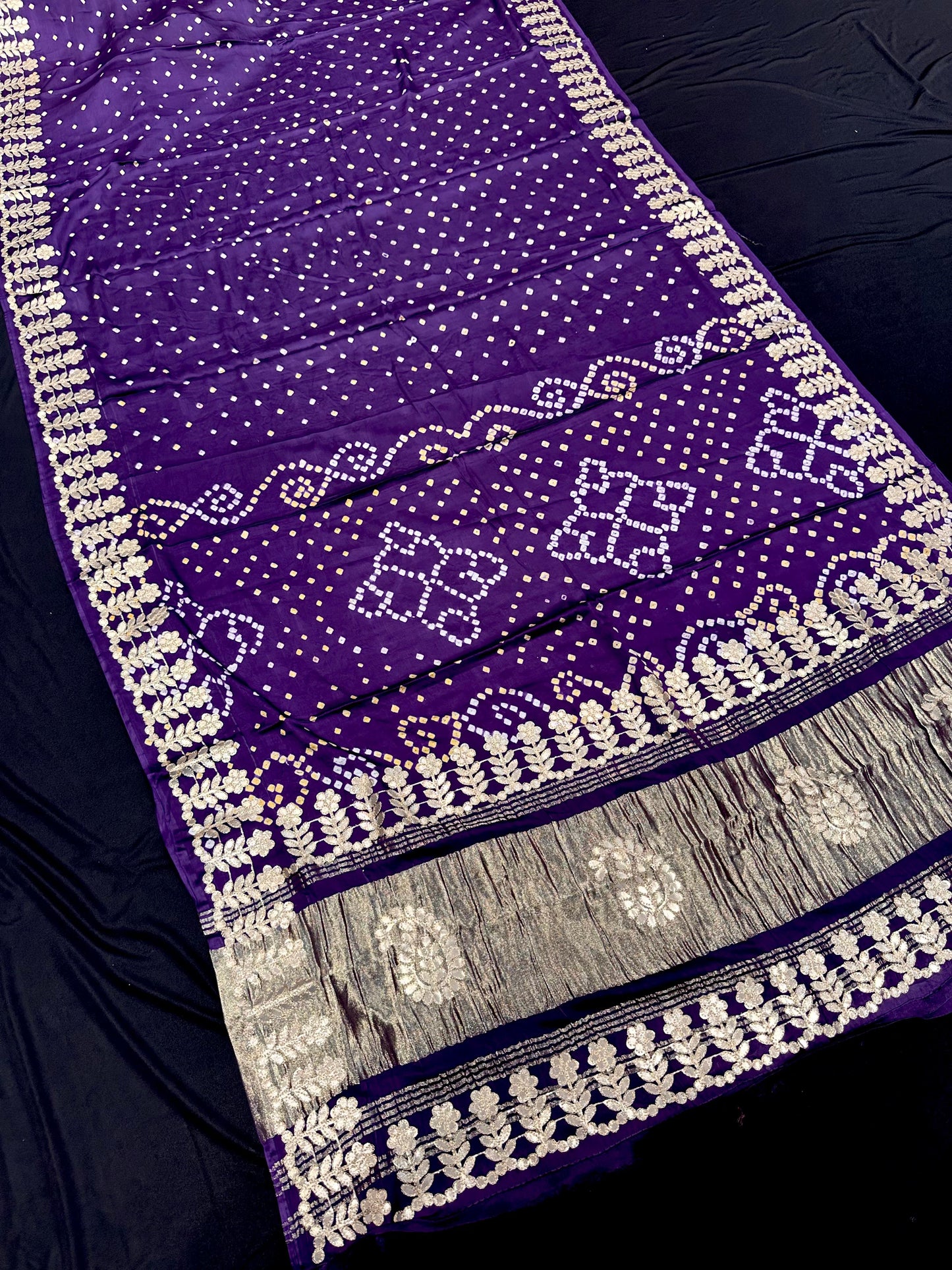 Gaji Silk Original Bandhani Saree ❤