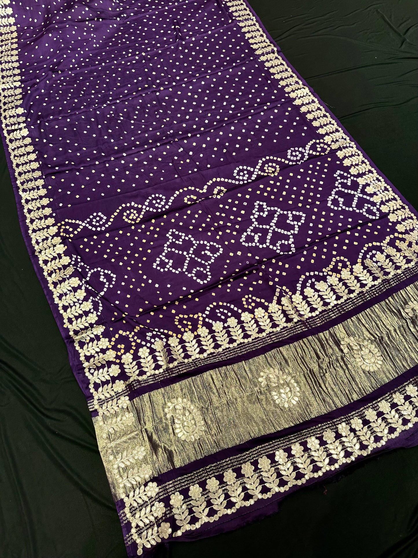 Gaji Silk Original Bandhani Saree ❤