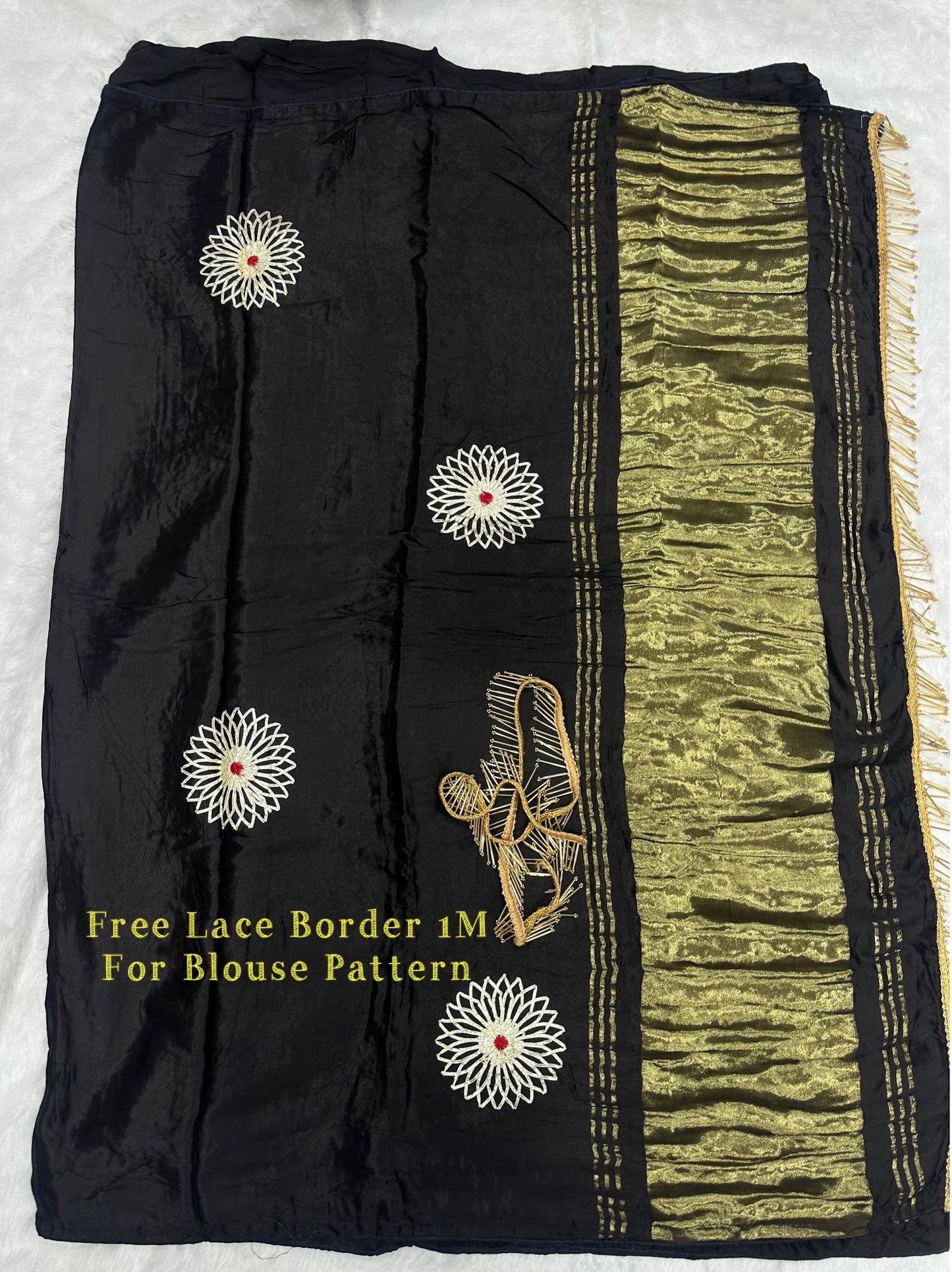 Gaji Silk Jaipuri Pure Saree ❤