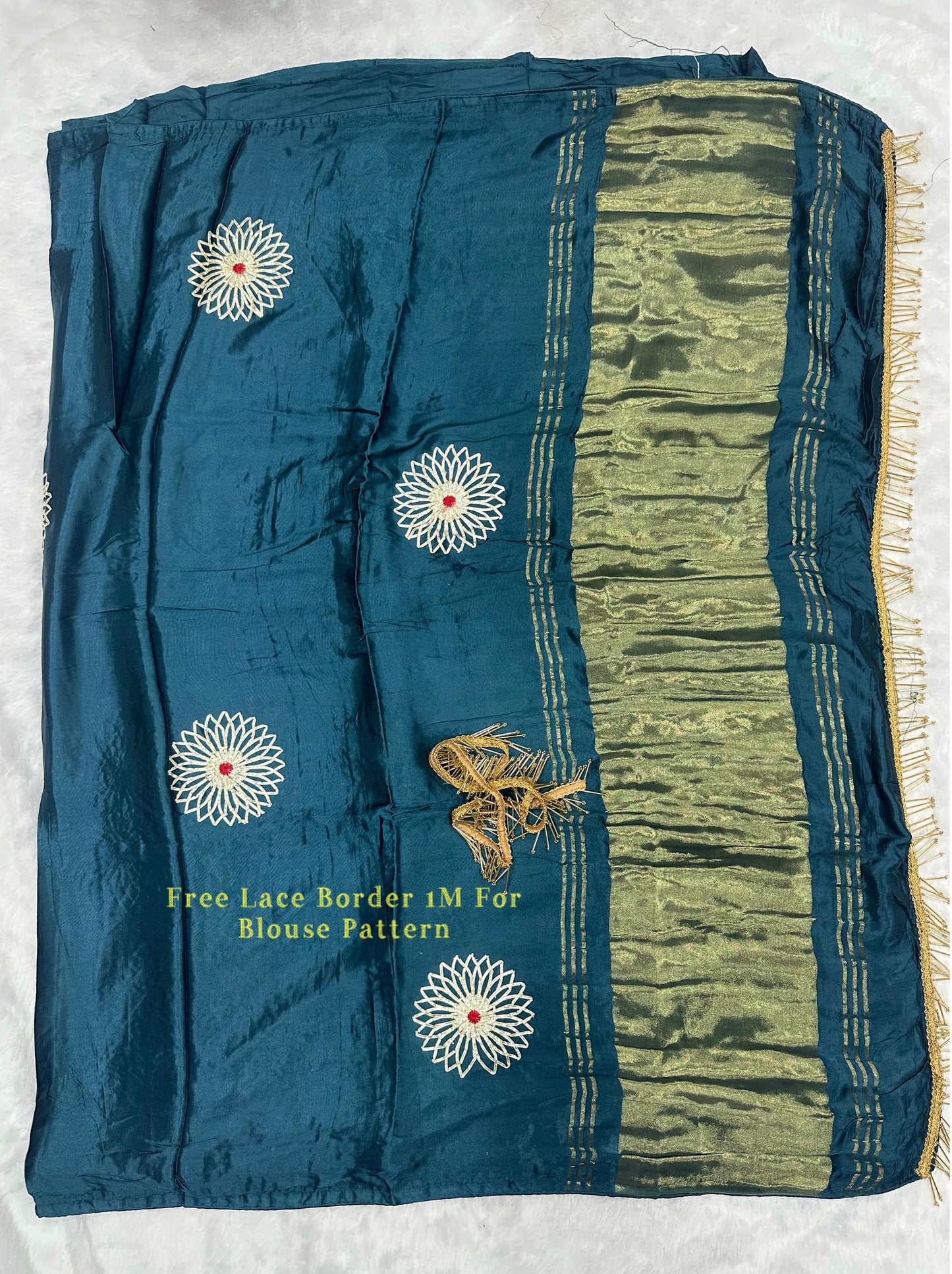 Gaji Silk Jaipuri Pure Saree ❤