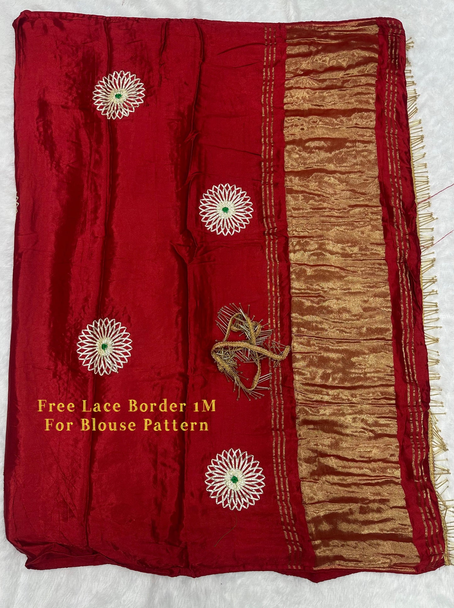 Gaji Silk Jaipuri Pure Saree ❤