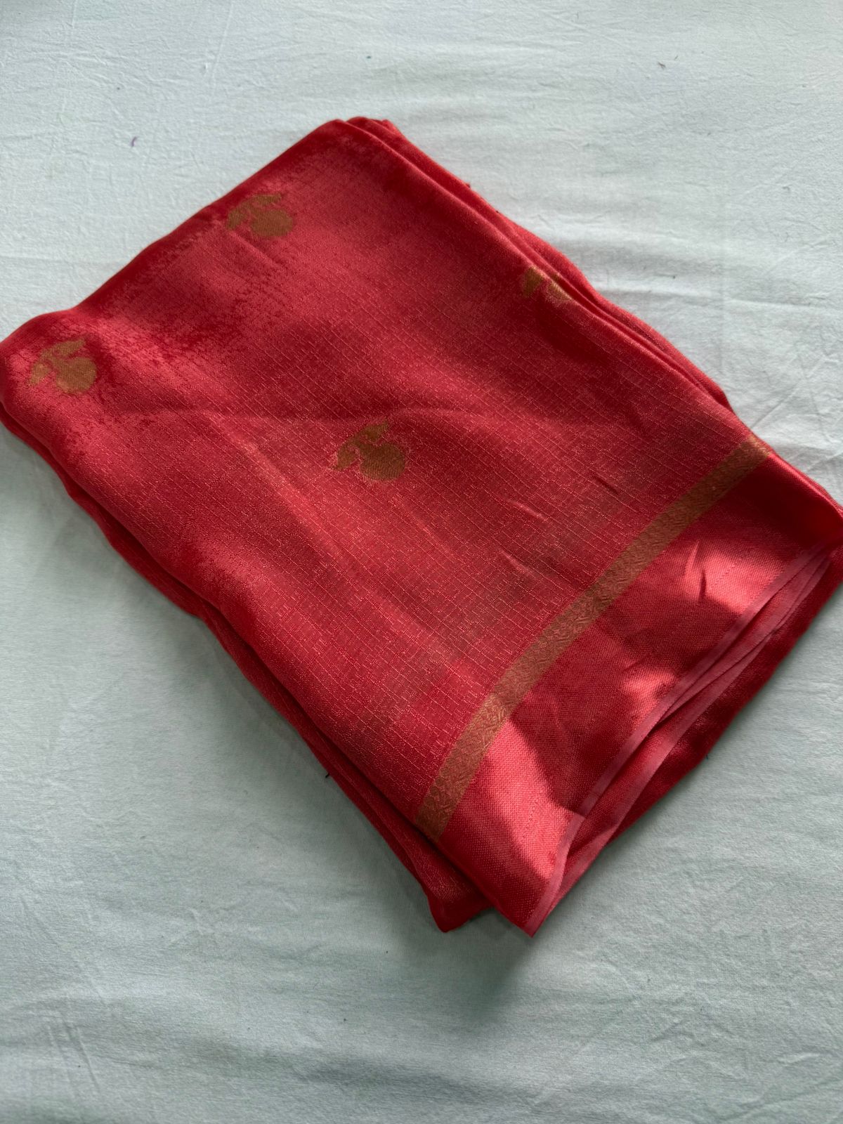 Pure Jute Viscose Saree With Running Blouse
