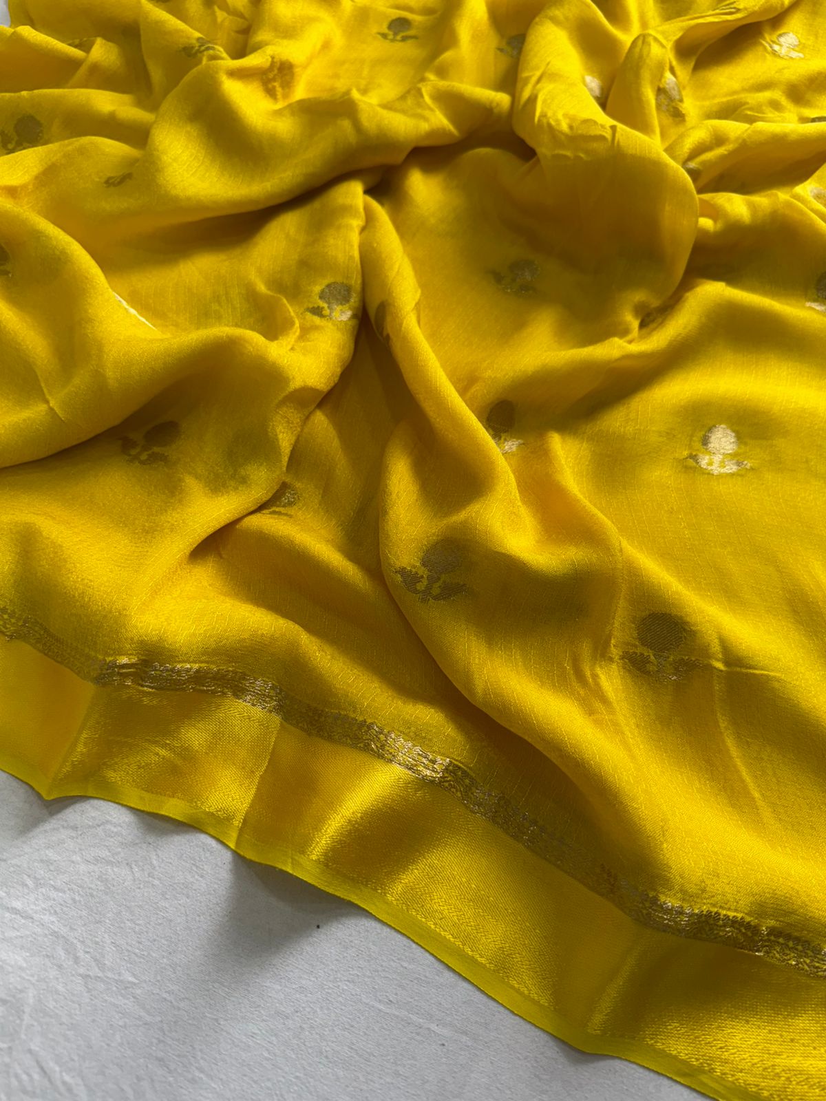 Pure Jute Viscose Saree With Running Blouse