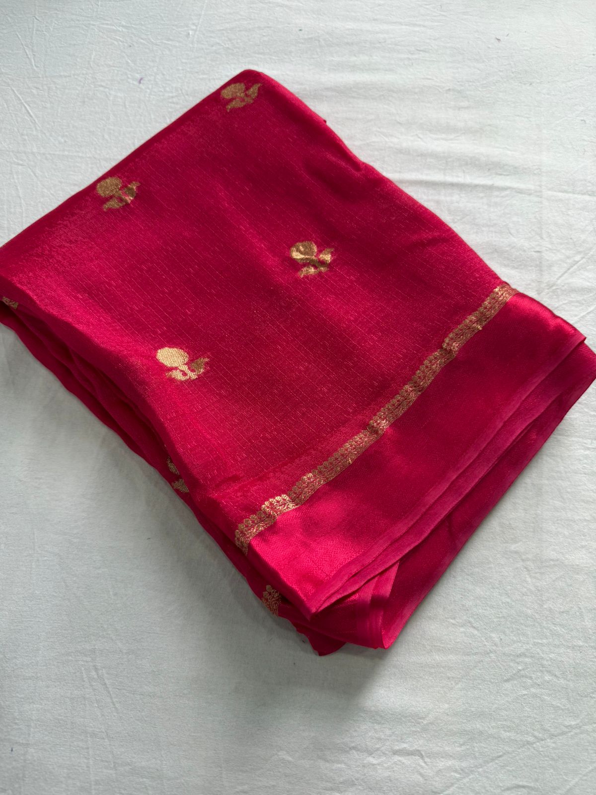 Pure Jute Viscose Saree With Running Blouse