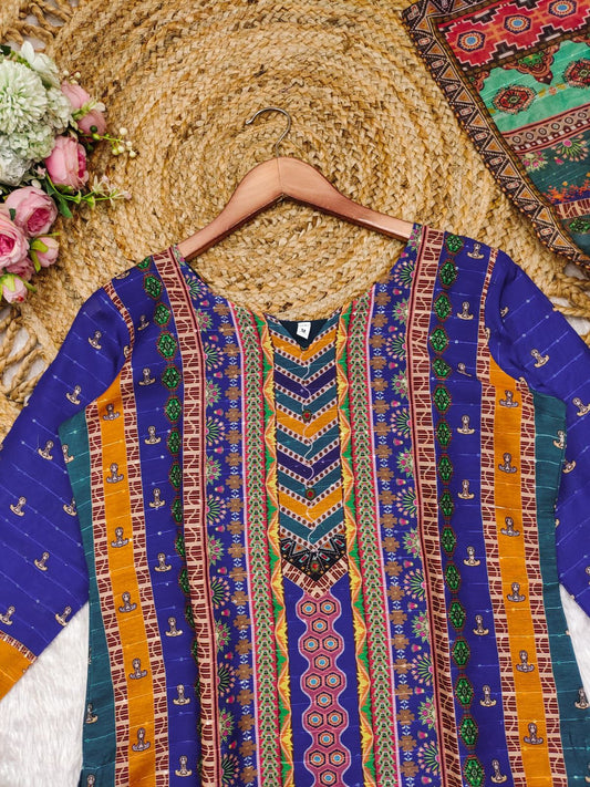 Navratri Special Collection 2025 – Multicoloured 3-Piece Suit Set with Dupatta