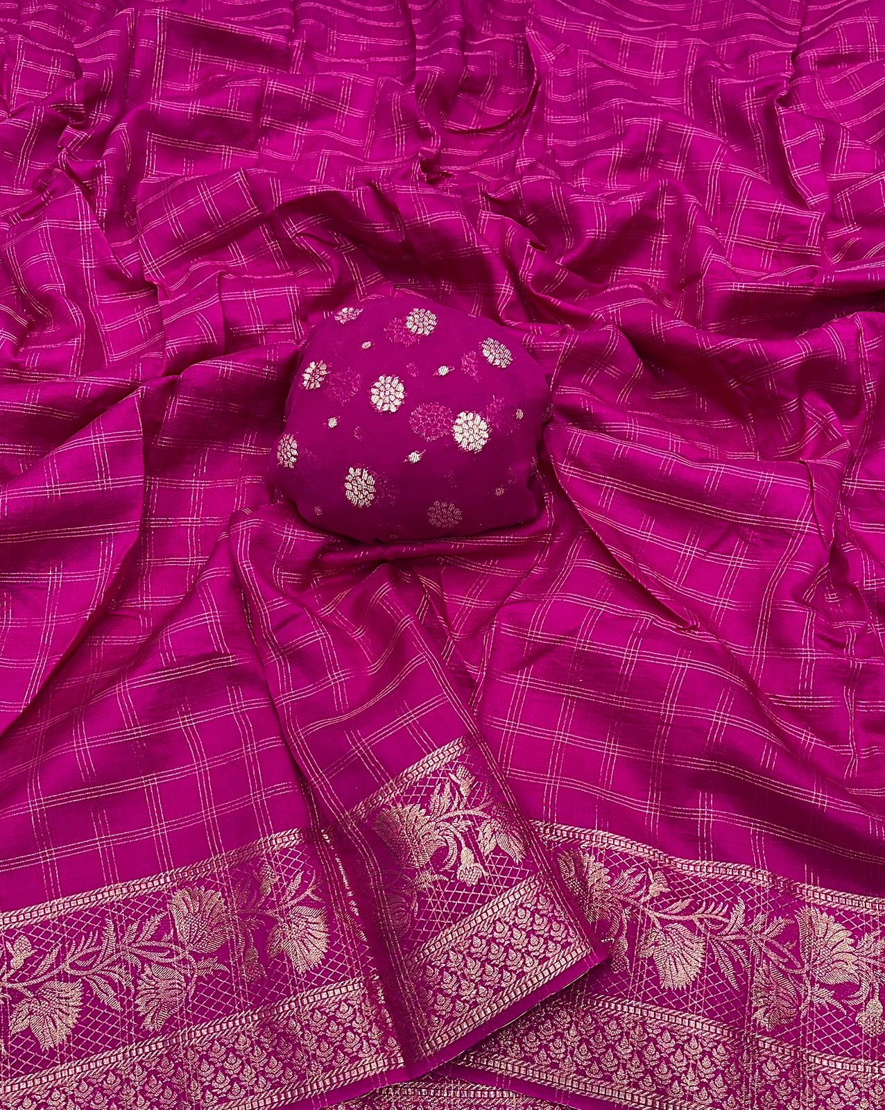 New Arrival – Pure Viscose Saree with Butti Blouse