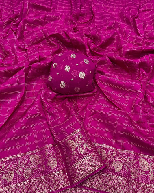 New Arrival – Pure Viscose Saree with Butti Blouse