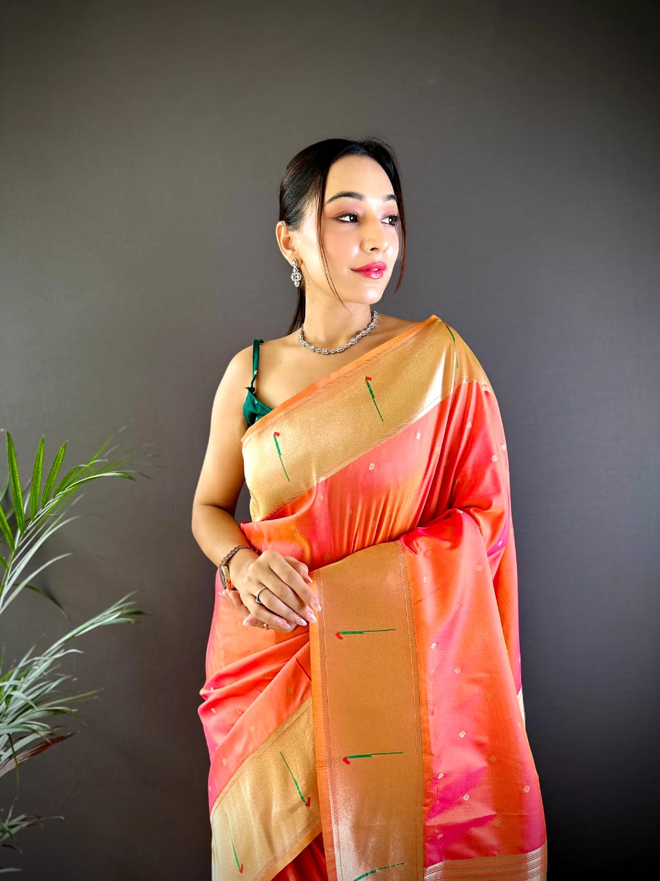 House of ShiVisha Aavishkar Catalogue – Pure Silk Kanchipuram Sarees with Weaving & Jalar Design