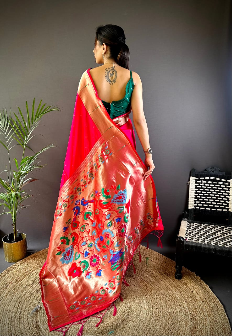 House of ShiVisha Aavishkar Catalogue – Pure Silk Kanchipuram Sarees with Weaving & Jalar Design
