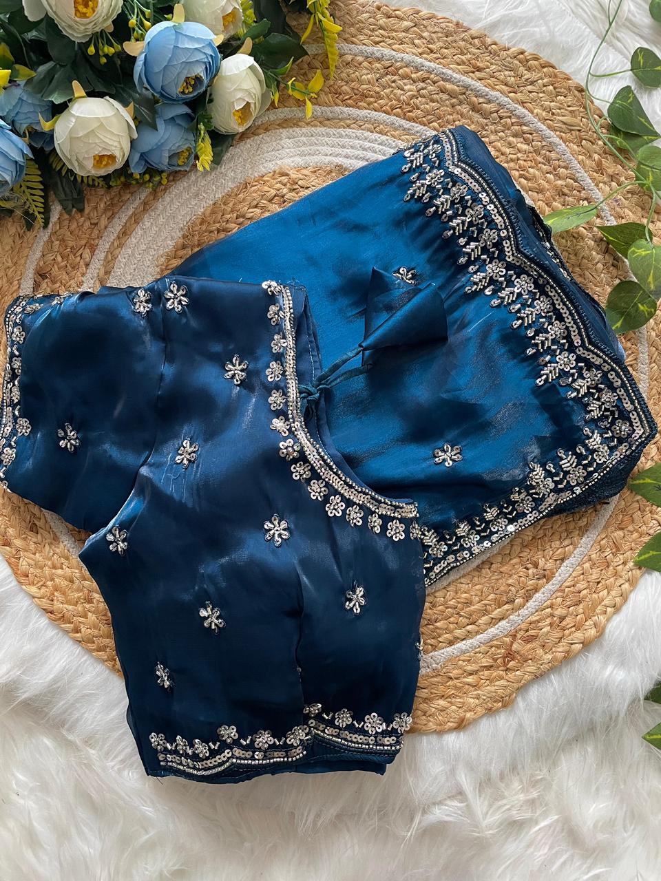 House of ShiVisha Designer Cut Dana C-Pallu Handwork Party Wear Saree – SHAURYA-2 Catalogue