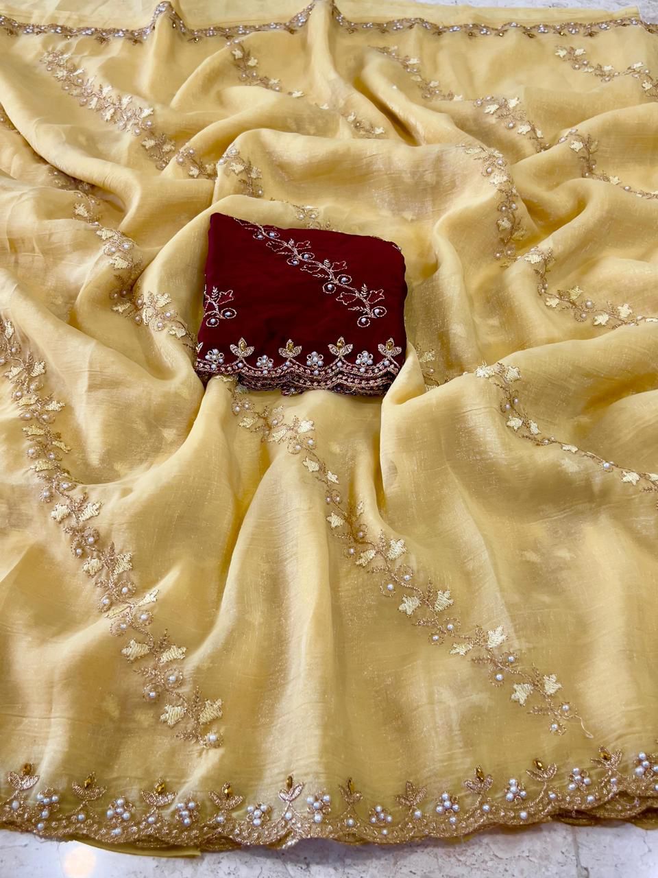 House of ShiVisha Super Hit Designer Party Wear Saree – SRUTI Catalogue