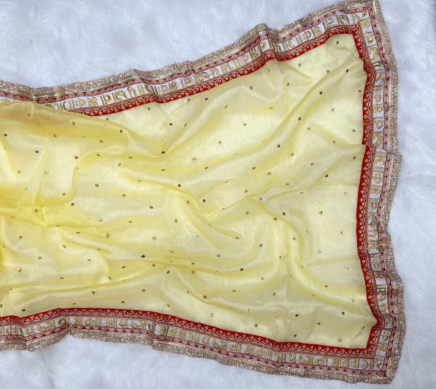 HOS KK-0150 Organza Silk Saree with Embroidery & Zari Blouse - House Of ShiVisha