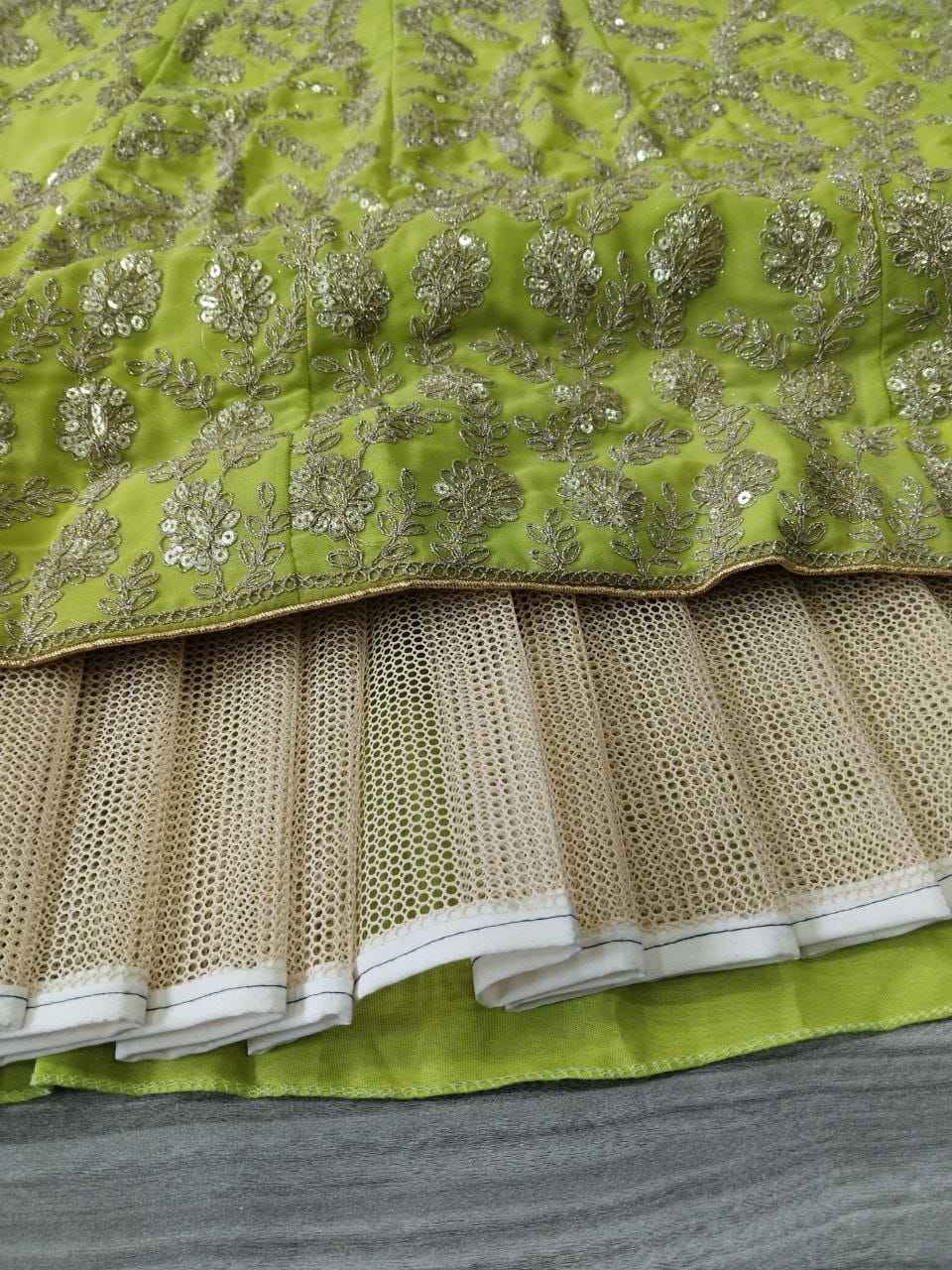 Premium Georgette Lehenga – Shimmer Dori & Heavy Sequins Work with Canvas Flair | House of ShiVisha™ | Code: HOS-LH987