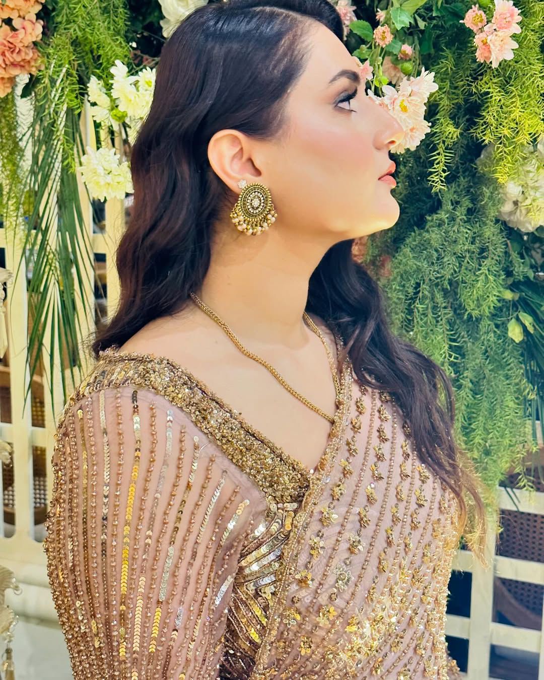 Premium Butterfly Net Embellished With Beautiful Sequins Work Saree