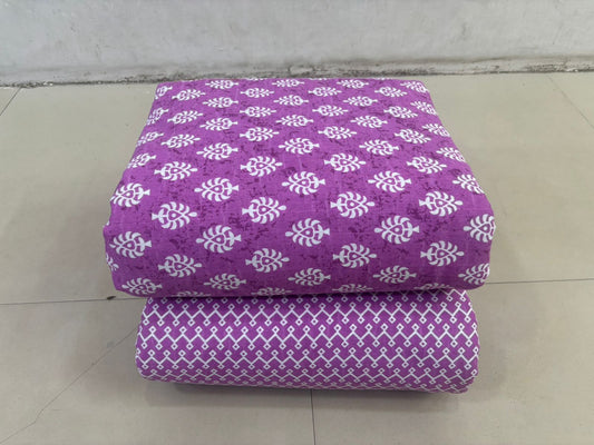 Premium Cotton Printed Fabric – 10 Meter Set (Design 10)