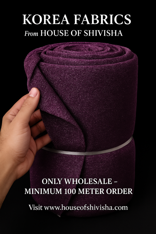 Korea Fancy Fabric – 50 Meter Roll (Design 007)