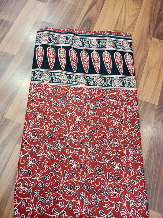 Jaipuri Cotton Block Print 60 40 Fabric - Design 128